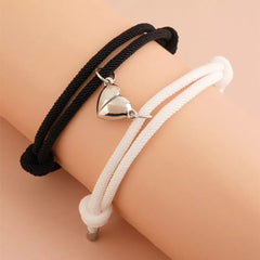 2Pcs Magnetic Hand Rope Bracelet