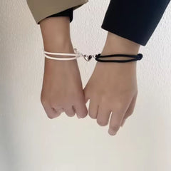 2Pcs Magnetic Hand Rope Bracelet