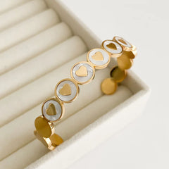 Jadore Cuff Bangle Timeless Elegance