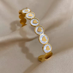 Jadore Cuff Bangle Timeless Elegance