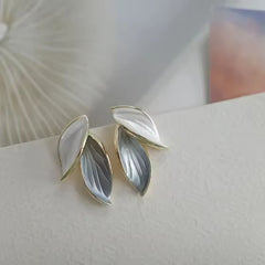 Leaf Me Alone Minimalist Earrings