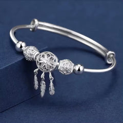 Sterling Silver Dreamcatcher Bracelet